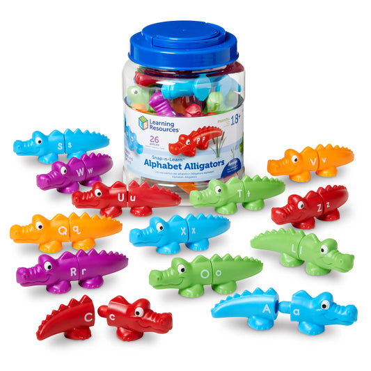 Snap-n-Learn™ Alphabet Alligators