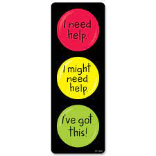 Learning Stoplight Desktop Clip Chart