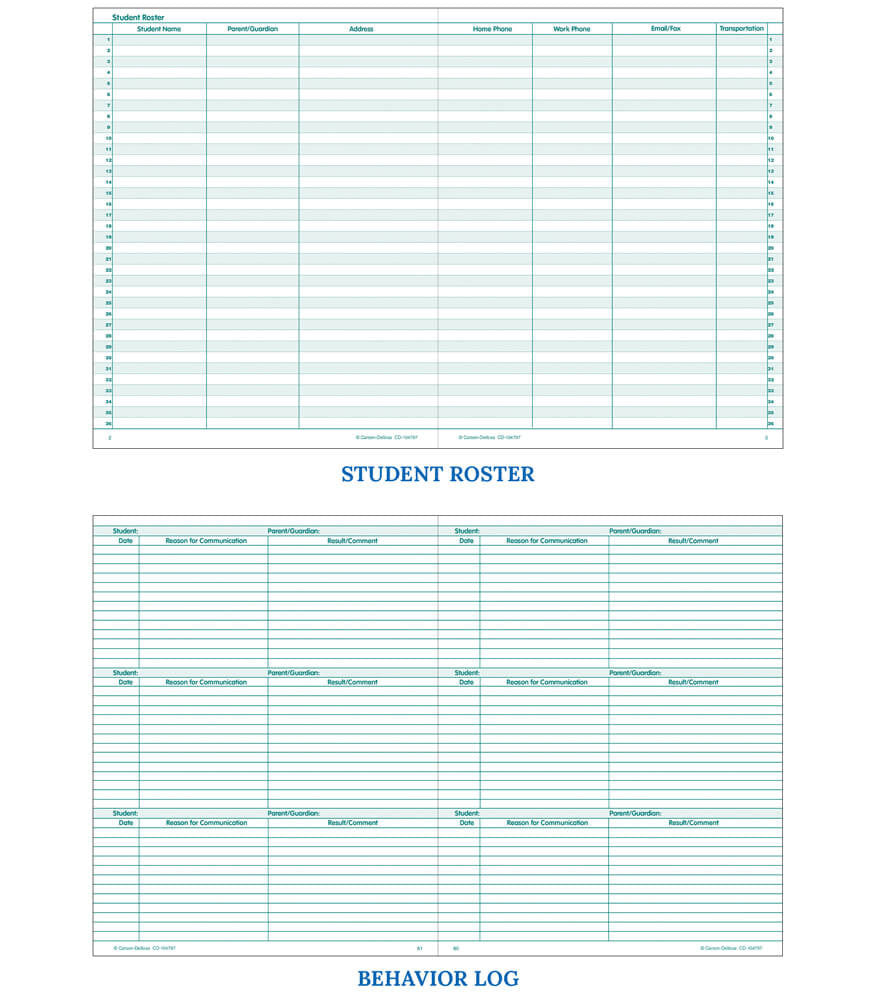 Chevron Record Book Spiral