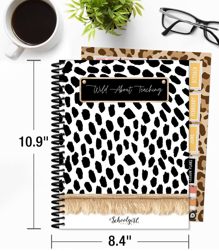 Simply Safari Teacher Planner Spiral Bound
