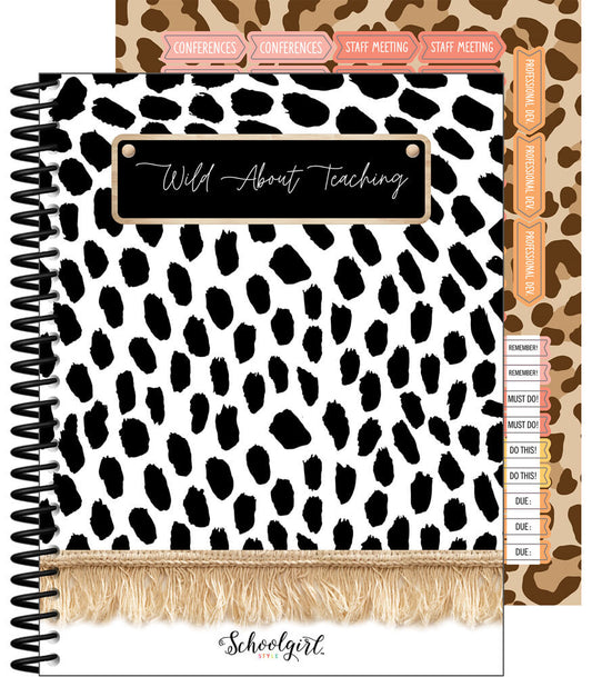 Simply Safari Teacher Planner Spiral Bound