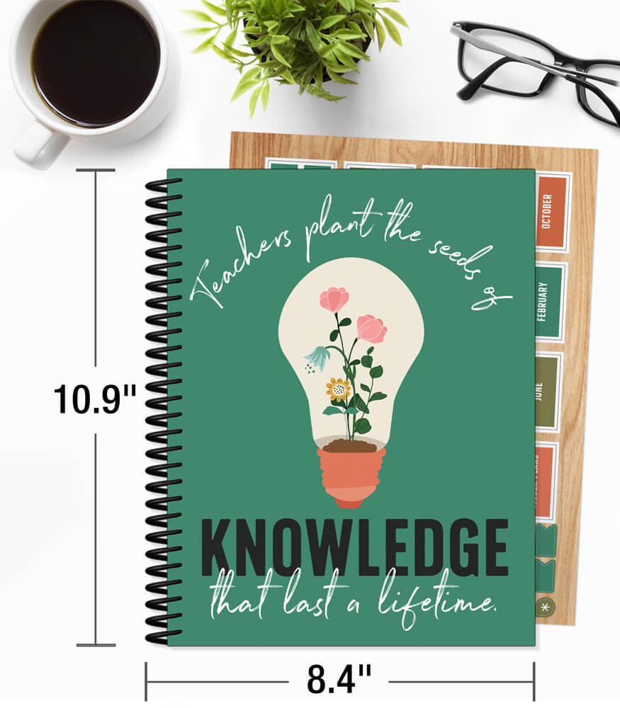 Grow Together Teacher Planner Spiral Bound