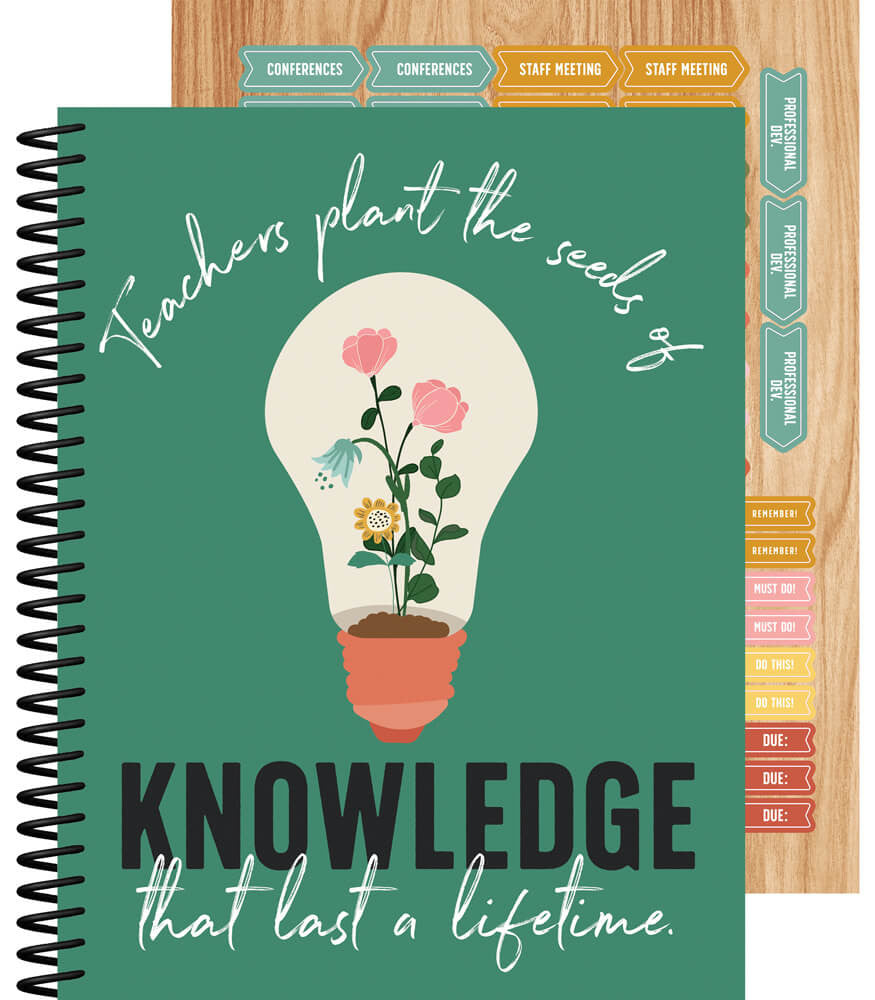 Grow Together Teacher Planner Spiral Bound