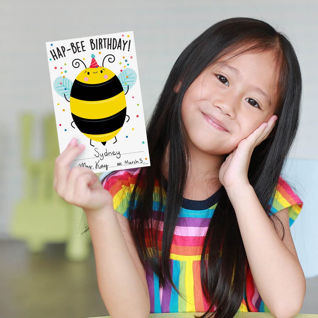 HAP-BEE (Busy Bees) Birthday Award