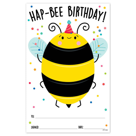HAP-BEE (Busy Bees) Birthday Award