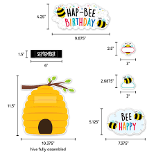 Birthday Bees Mini Bulletin Board Set