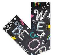 Chalk It Up! Welcome Banner
