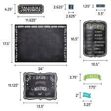 Chalk It Up! Calendar Set Bulletin Board