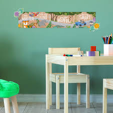 Jungle Friends Welcome Banner