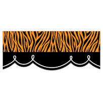 Jungle Friends Tiger Stripes EZ Border