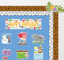 Jungle Friends Tiger Stripes EZ Border
