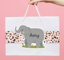 Jungle Friends Blush Leopard EZ Border