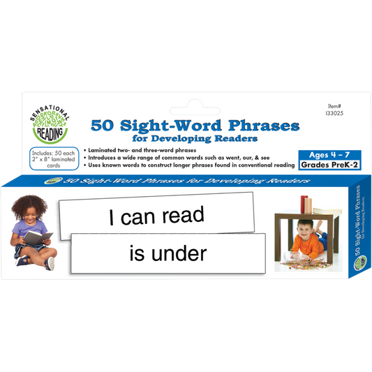 50 Sight-Word Phrases for Developing Readers