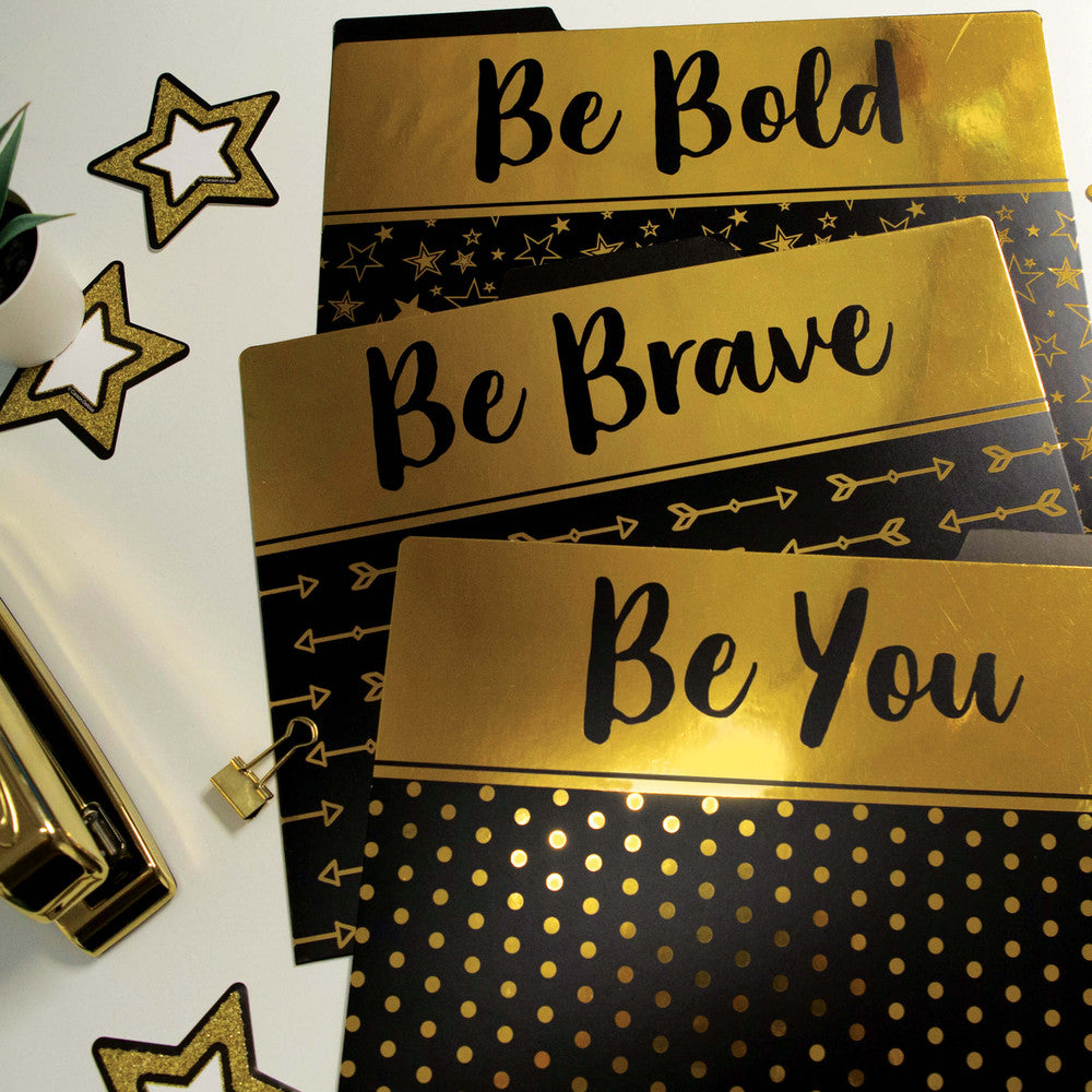 Sparkle + Shine File Folders