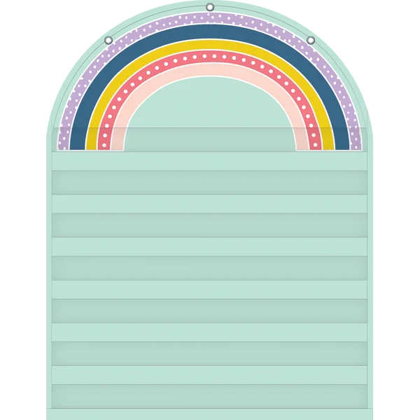 Oh Happy Day Rainbow 7 Pocket Chart