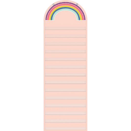 Oh Happy Day Rainbow 14 Pocket Chart