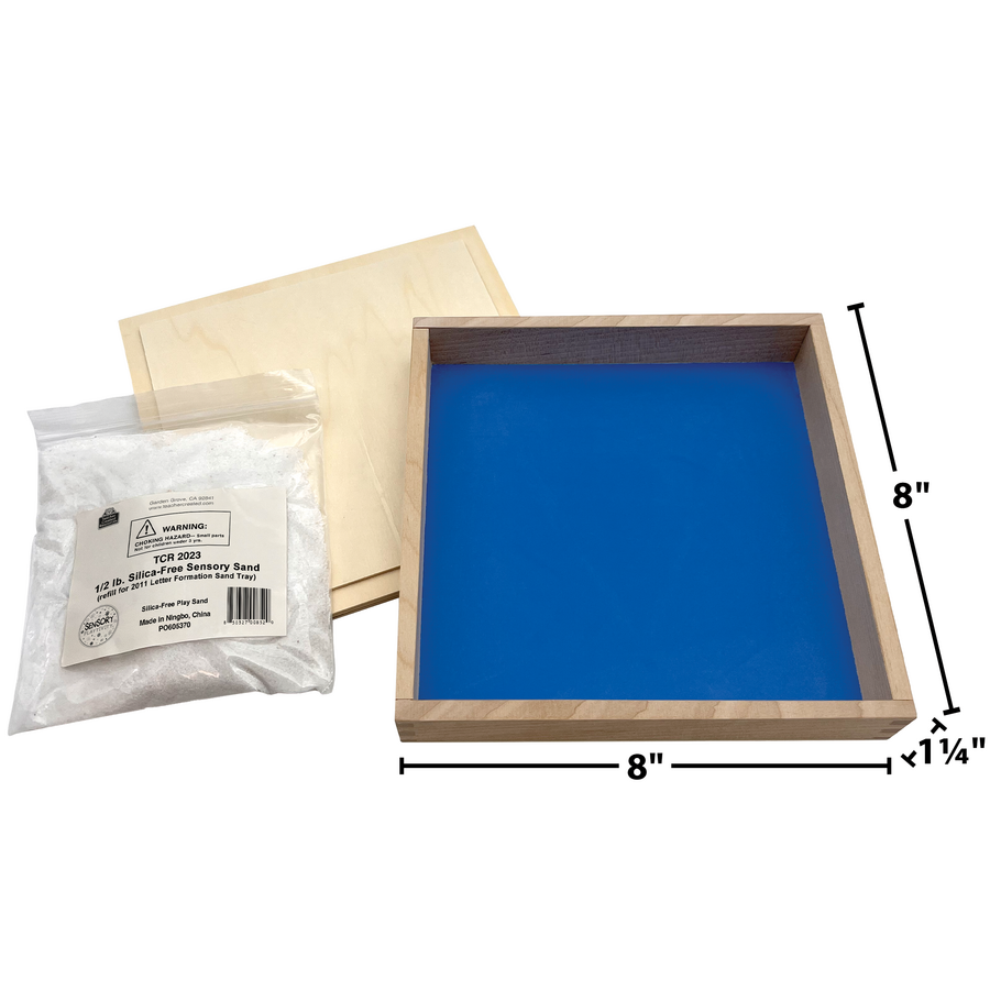 Sensory Playtivity Letter Formation Sand Trays
