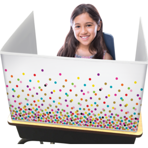 Confetti Classroom Privacy Screen