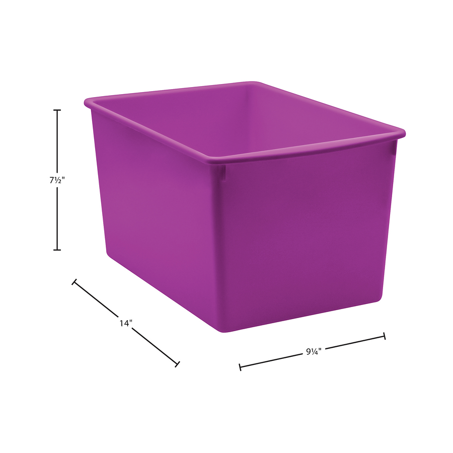Purple Plastic Multi-Purpose Bin