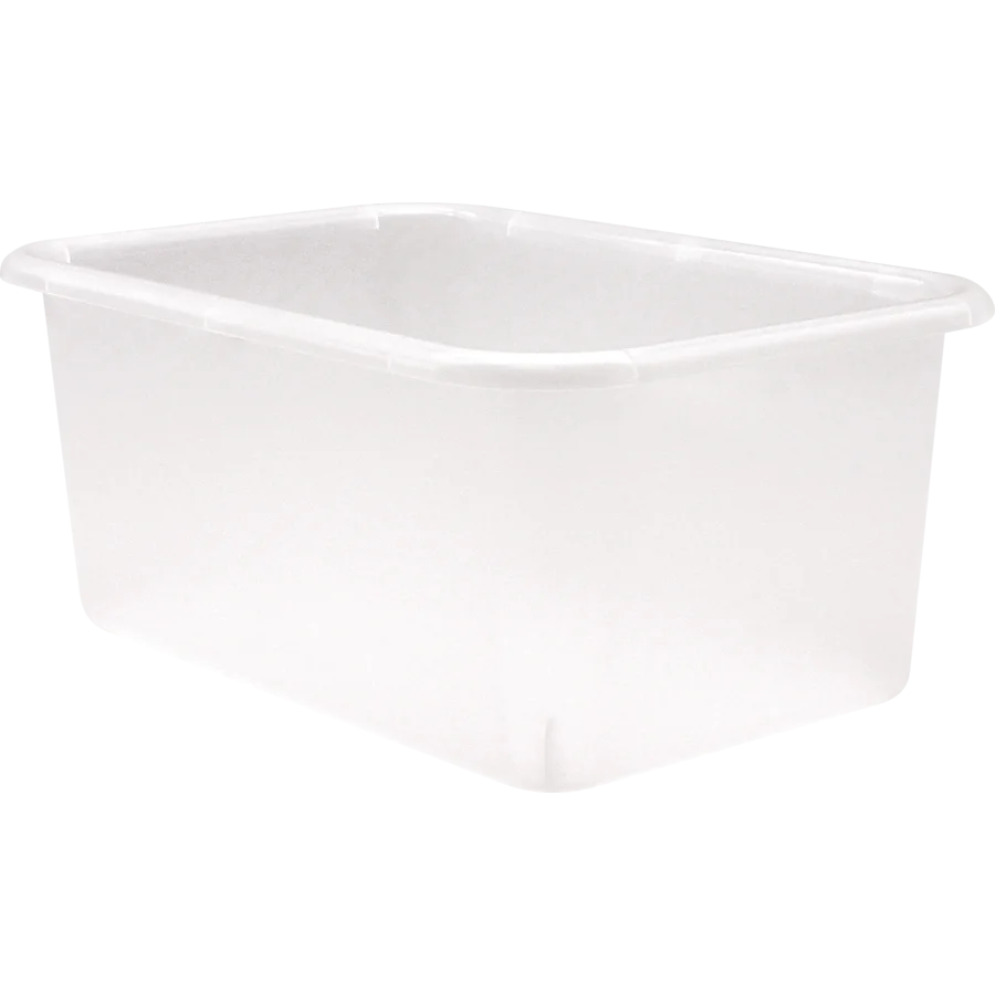 Clear Small Plastic Storage Bin