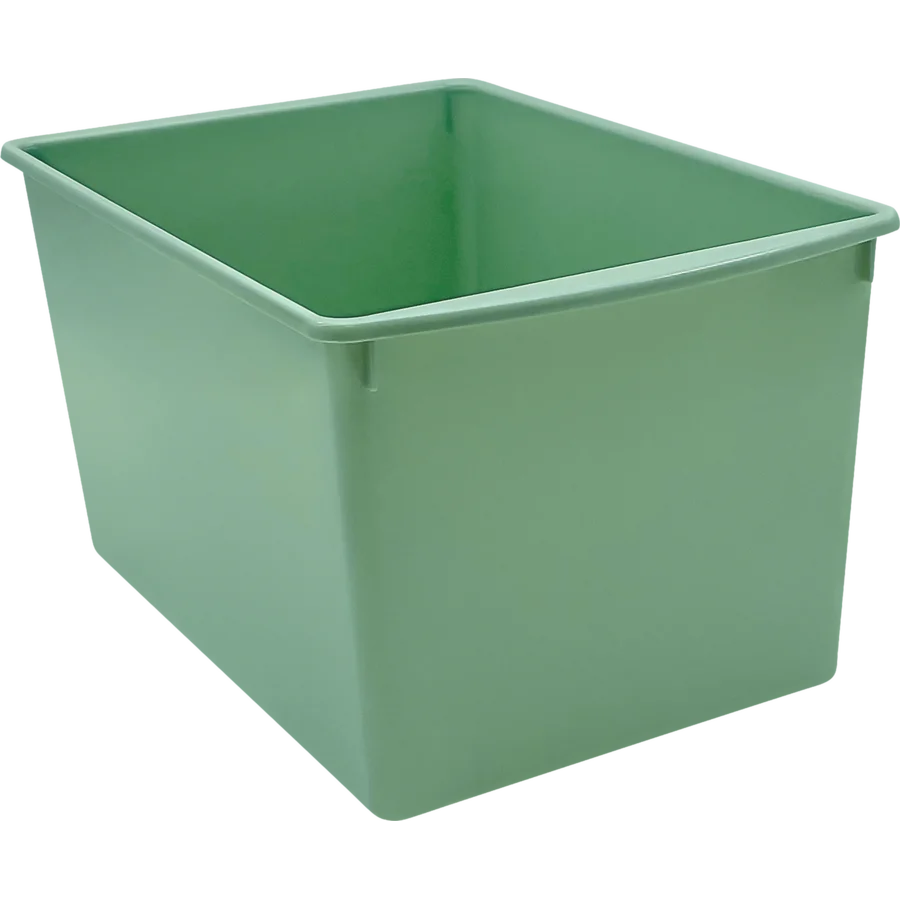 Eucalyptus Green Plastic Multi-Purpose Bin