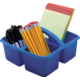 Blue Plastic Storage Caddies