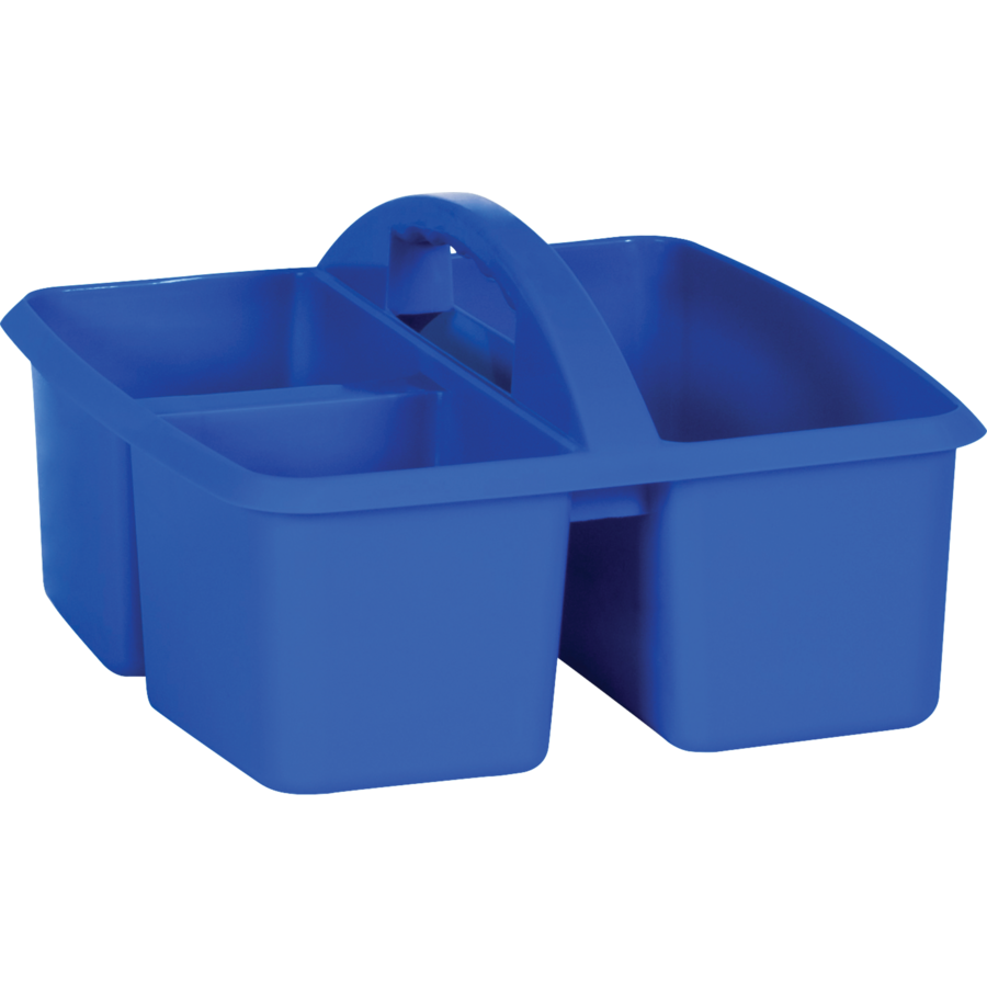 Blue Plastic Storage Caddies