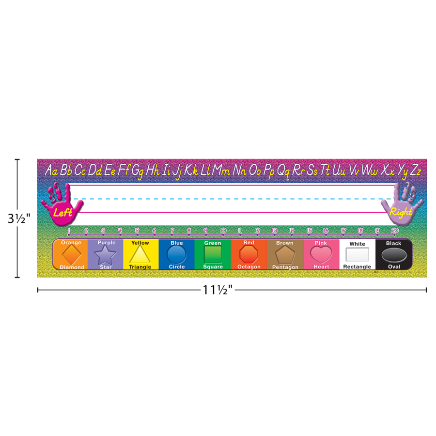 Modern Printing Flat Name Plates