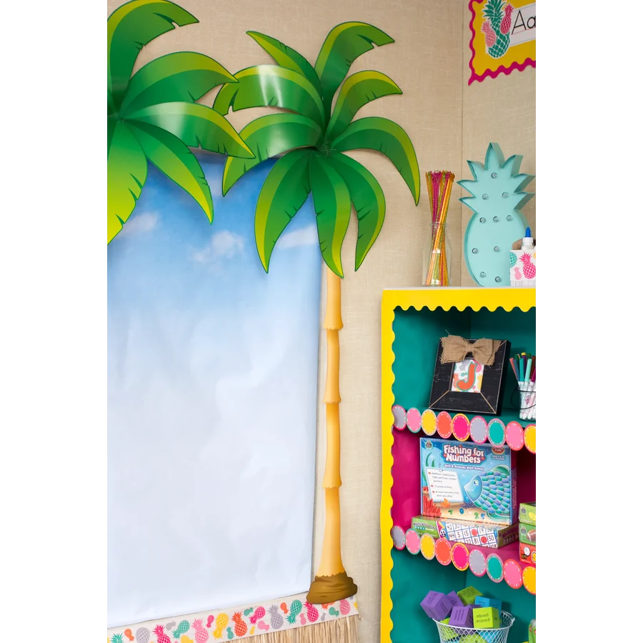 Tropical Trees Bulletin Board Display Set