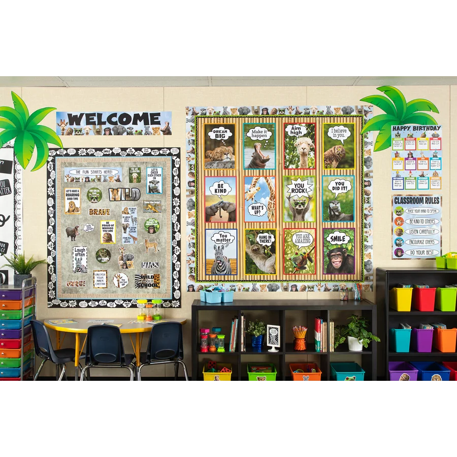 Tropical Trees Bulletin Board Display Set