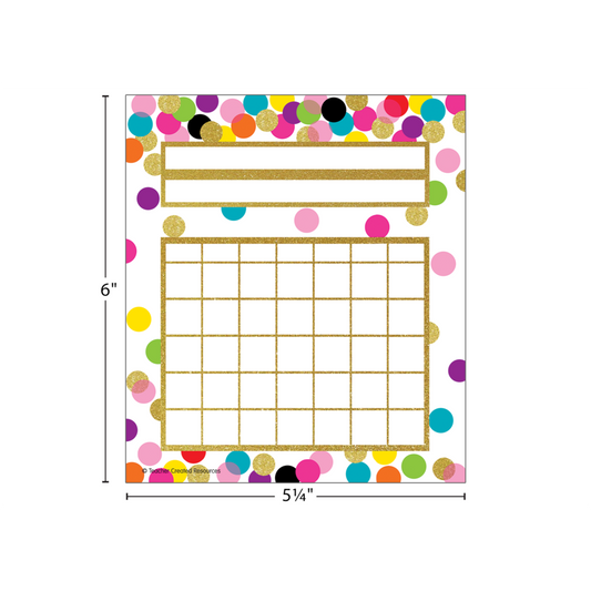 Confetti Incentive Pad