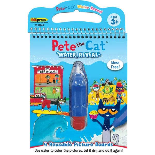 Pete the Cat Water Reveal