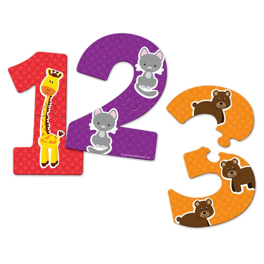 Number Puzzle Cards
