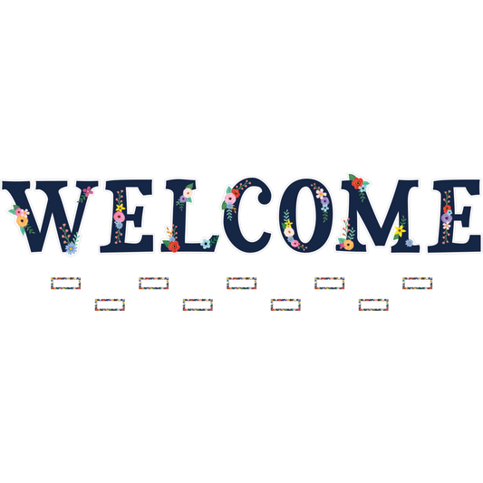 Wildflowers Welcome Bulletin Board