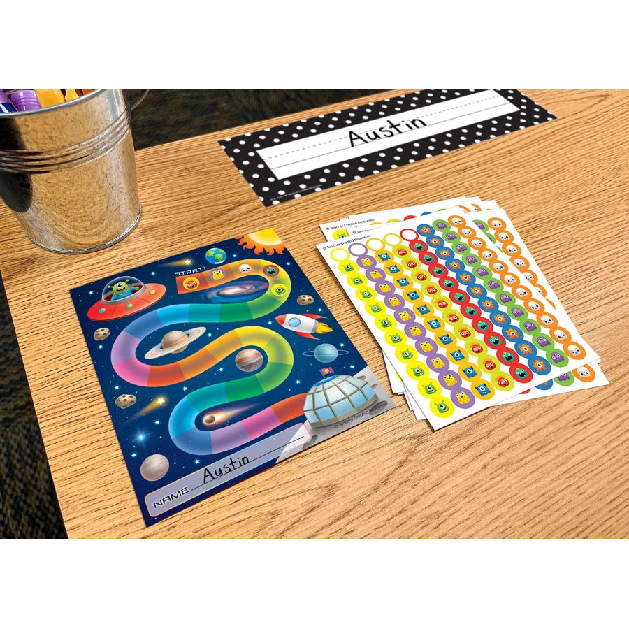 Out of This World Reward Trackers with Stickers