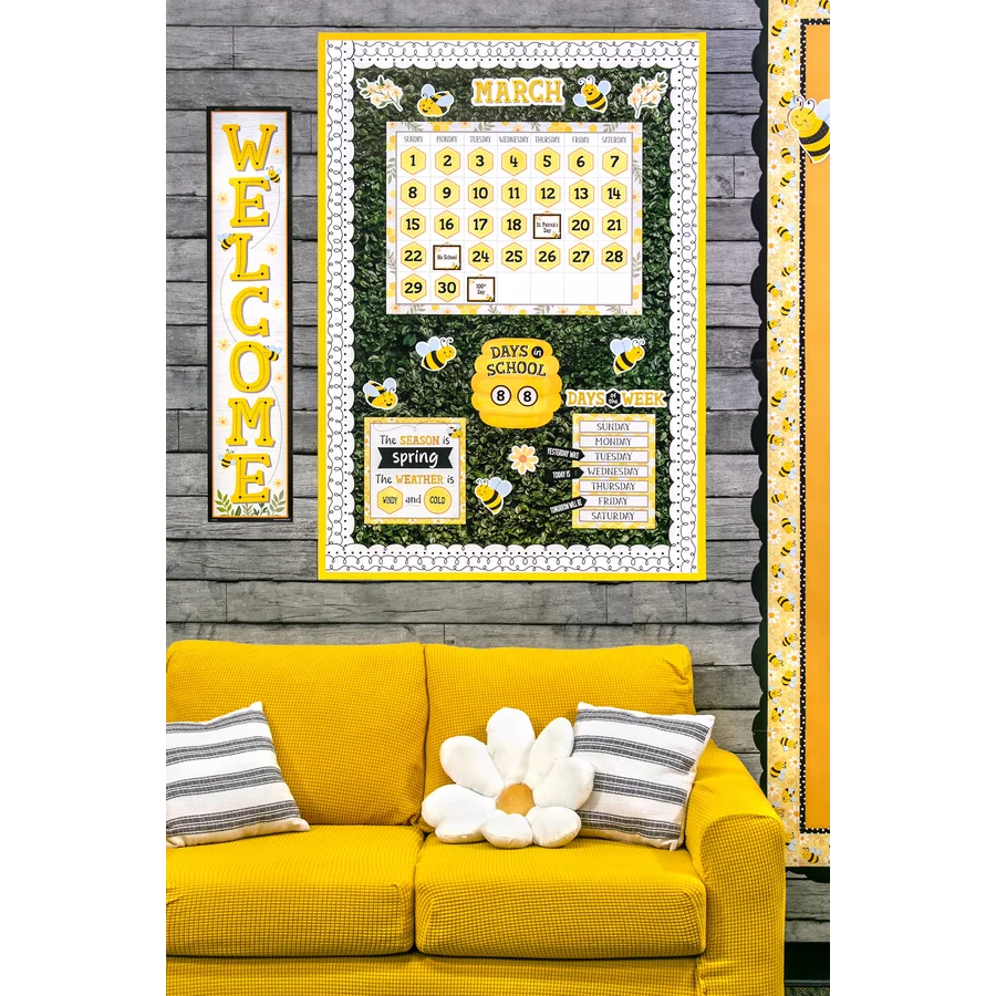 Buzzing Bees Welcome Banner