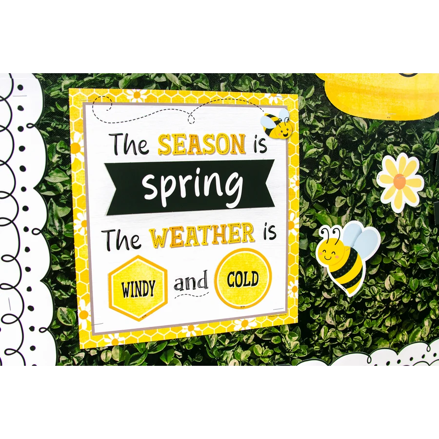 Buzzing Bees Calendar Bulletin Board