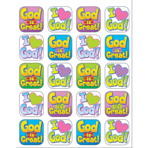 God is Great Stickers