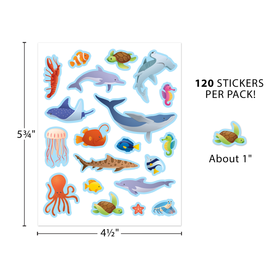 Ocean Animals Stickers