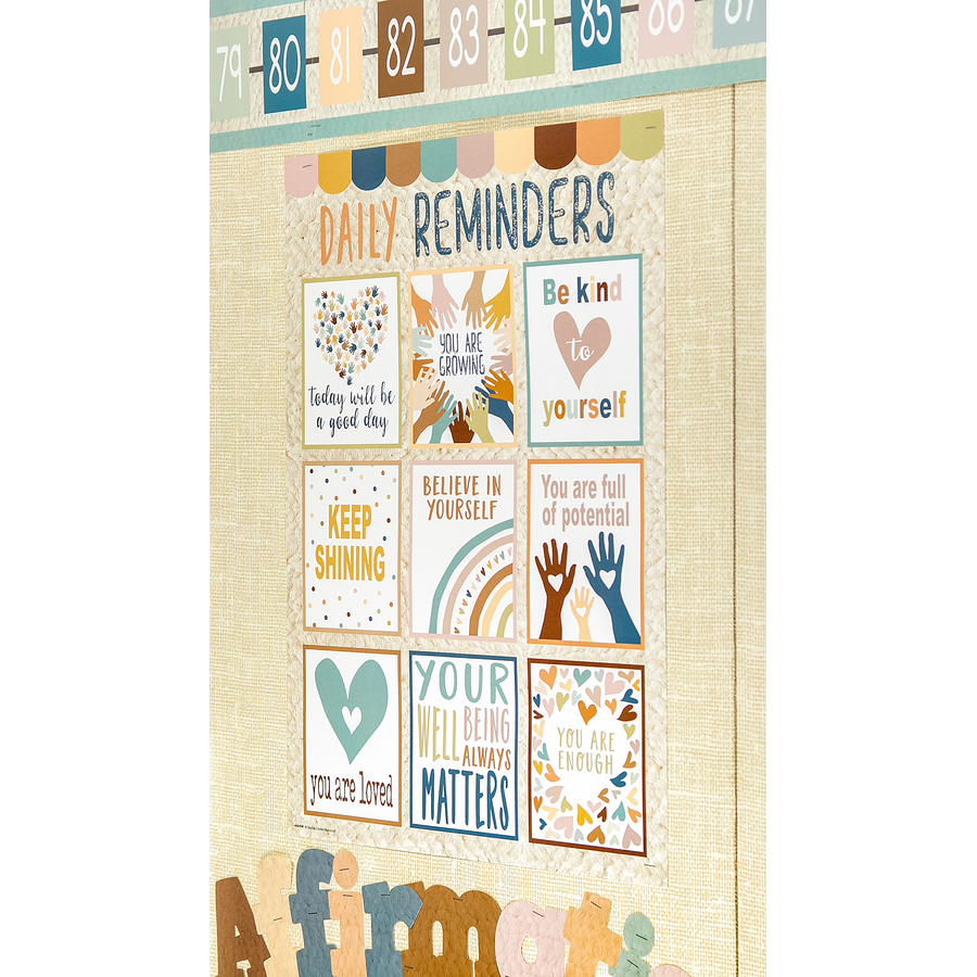 Everyone is Welcome Daily Reminders Chart