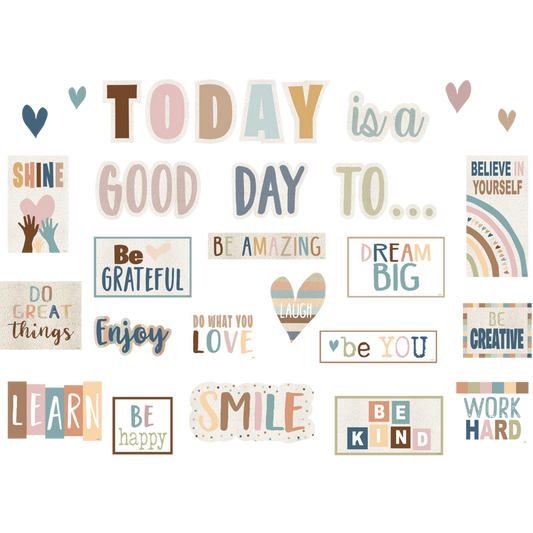 Everyone is Welcome Today is a Good Day Mini Bulletin Board