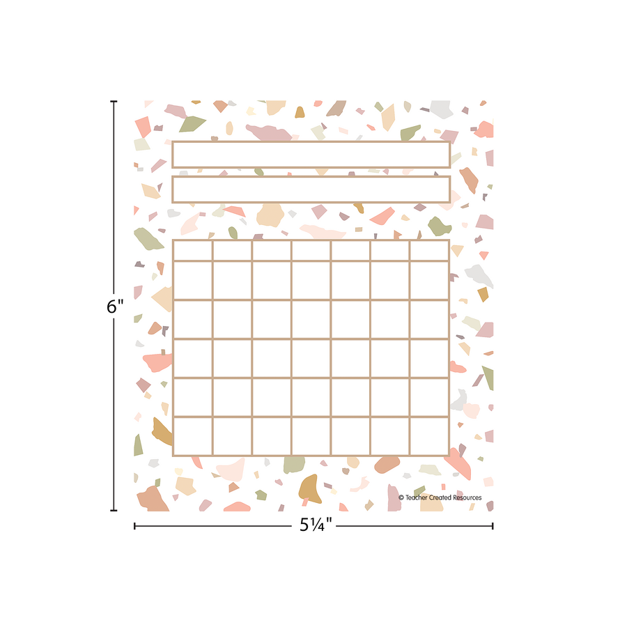 Terrazzo Tones Incentive Charts