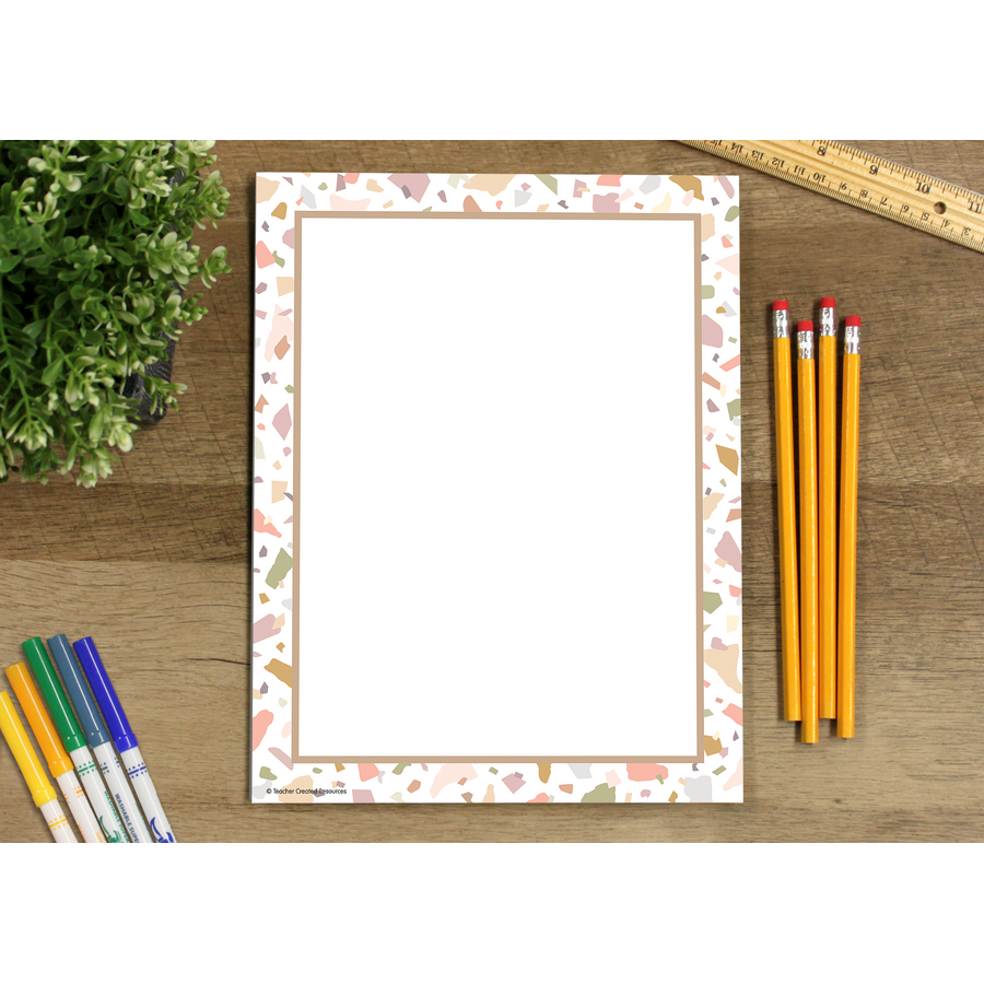 Terrazzo Tones Computer Paper