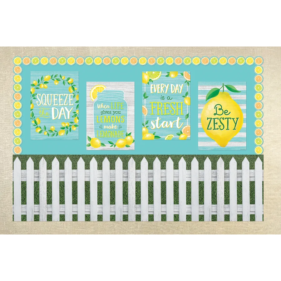Fun Size White Picket Fence Better Than Paper Bulletin Board Roll