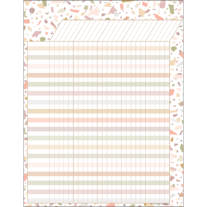 Terrazzo Tones Incentive Chart