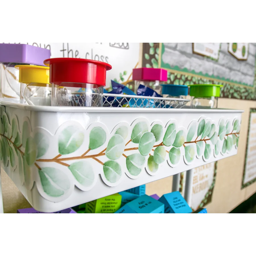Eucalyptus Die Cut Border Trim