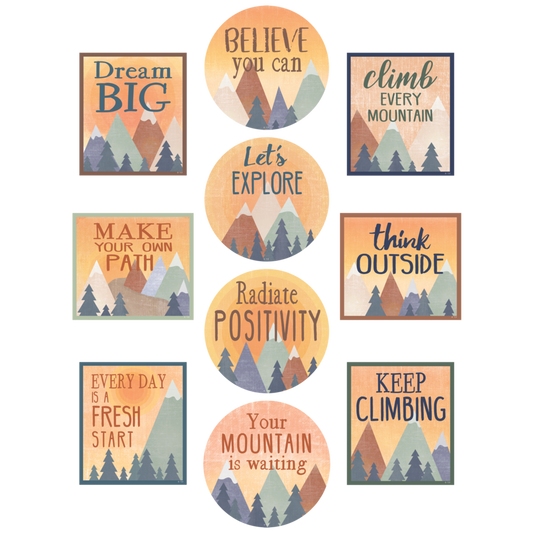Moving Mountains Positive Sayings Accents