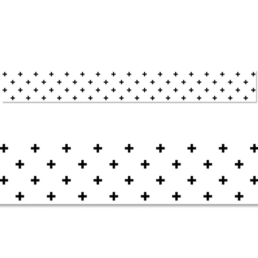 Black Swiss Cross EZ Border