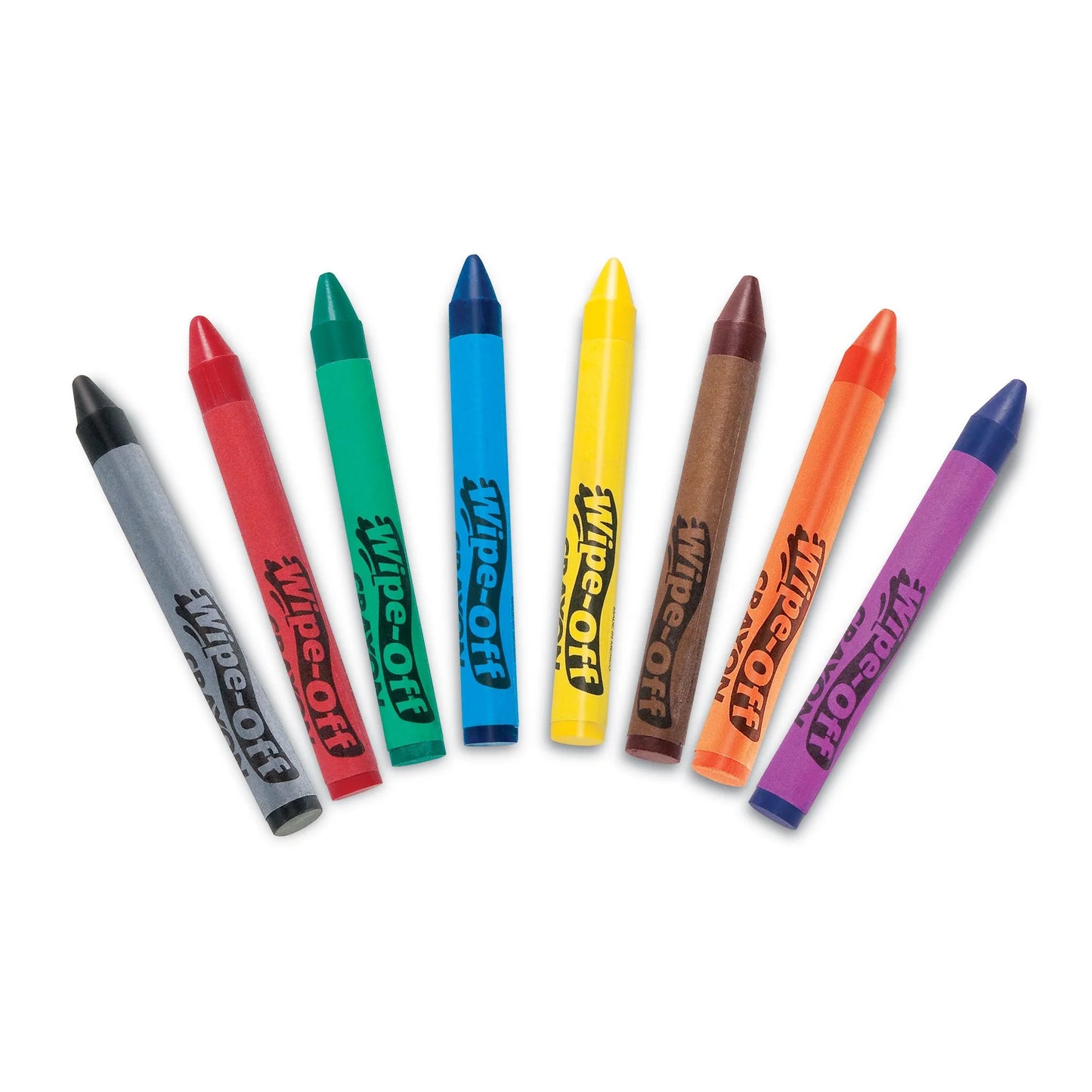 8-Pack Jumbo Assorted Wipe-Off® Crayons