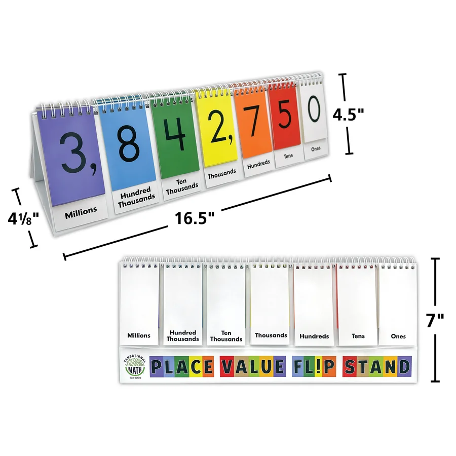 Sensational Math Place Value Flip Stand